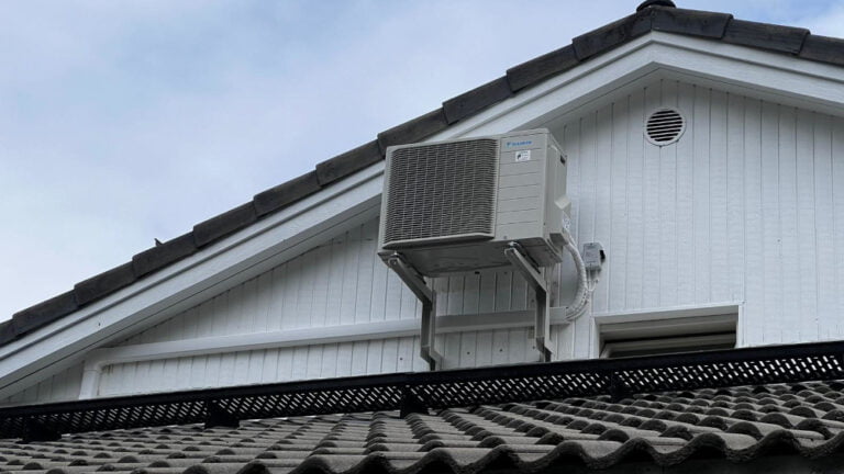 Daikin ilmalämpöpumppu asennettuna